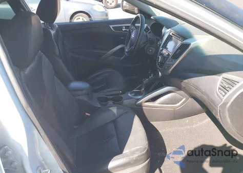 2015 Hyundai Veloster Re:flex из США, поврежденный, VIN KMHTC6AD9FU220484